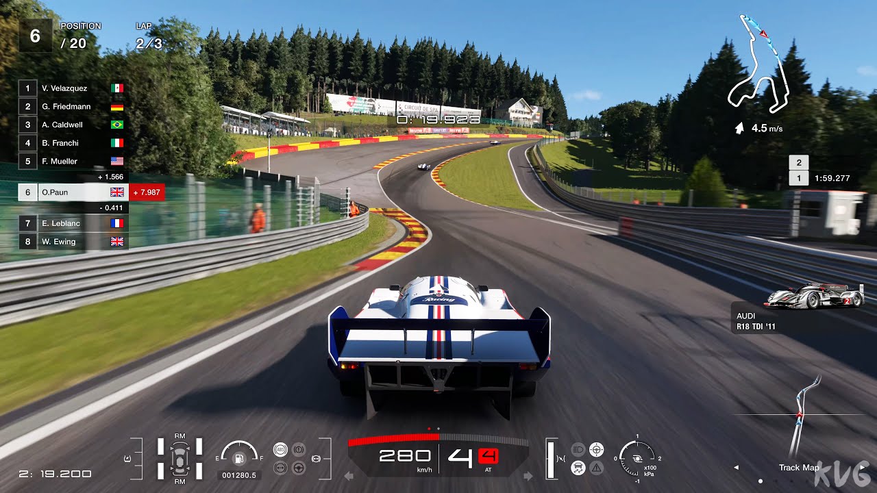 Gran Turismo 7 - Porsche 962 C 1988 - Gameplay (PS5 UHD) [4K60FPS]