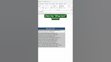 remove line breaks in Excel #shorts #hack #hacker