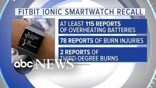 FitBit recalls 1 million smartwatches over burn hazards l GMA