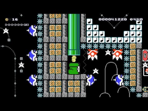 【Super Mario Maker】クリア率0%(0/21466)クツマリオ専用鬼畜コースに挑戦【マリオメーカー】