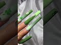 St Patrick Day Nails! #nails #notpolish #naildesign #nailart #greennails
