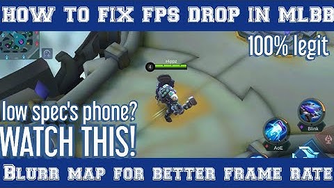 HOW TO FIX FPS DROP IN MLBB | SMOOTH CELESTIAL PALACE MAP