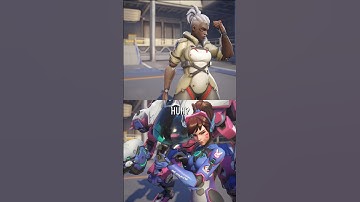 Sojourn and Dva interaction - Overwatch 2
