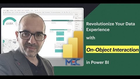 Powering up  Your Analytics with On-Object Interaction in Power Bi