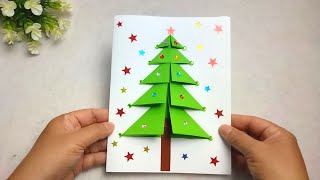 Ide Membuat Kartu Ucapan Natal Sendiri | DIY Christmas Card Simple