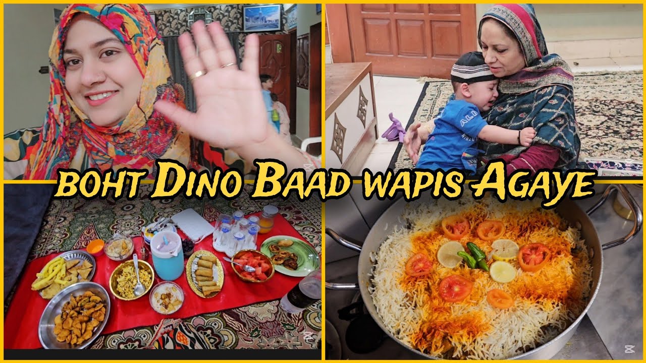 Boht Dino Baad Wapis Agayee. My Ramadan Routine. Amber Naz Official ♥️ 