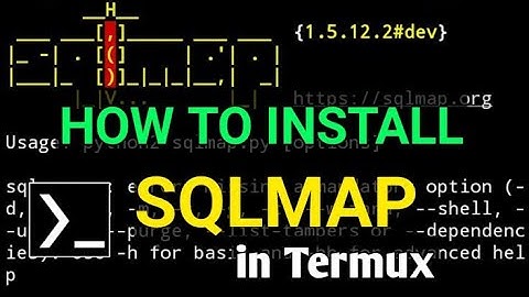 How to install SQLMAP in termux application 2022 !! new version @wscubetech  @techchipnet #new
