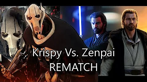 Krispy Vs. Zenpai 1v1 REMATCH | Hero Showdown | Star Wars Battlefront 2 (BEST OF 3)
