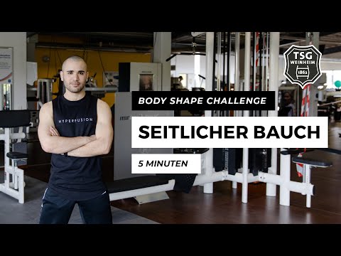 TSG Weinheim I Body Shape Challenge I Seitlicher Bauch I 5 Minuten