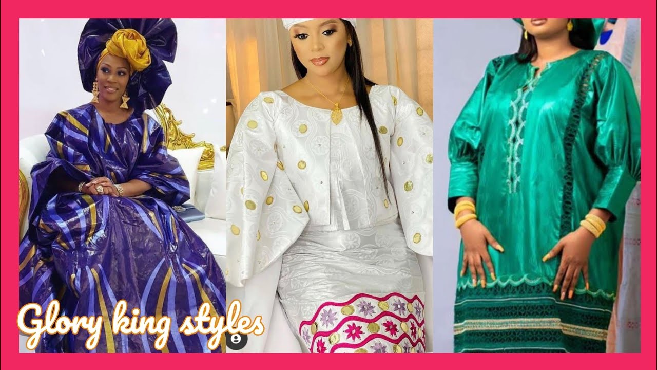 MODES AFRICAINES : BOU BOU, KAFTAN, TENUES MAXI SÉNÉGALESE BAZIN AVEC DES DESIGNS UNIQUES