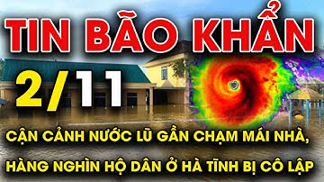 🔥 TIN BÃO KHẨN CẤP: Cận cảnh nước lũ gần chạm mái nhà, hàng nghìn hộ dân ở Hà Tĩnh bị cô lập