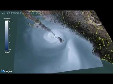 Hurricane Odile Simulation