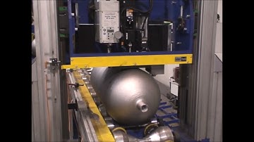 Automatic hardness tester ATB 250   Brinell for testing pressure cylinders