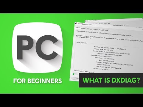 Video: Kokia DxDiag įrankio paskirtis?