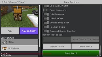 Minecraft Bedrock PE: How to Save and BACK UP your World