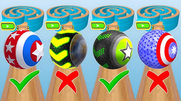 Going Balls VS Rollance Adventure Balls 🔥 2025 Best SpeedRun Walkthrough Gameplay