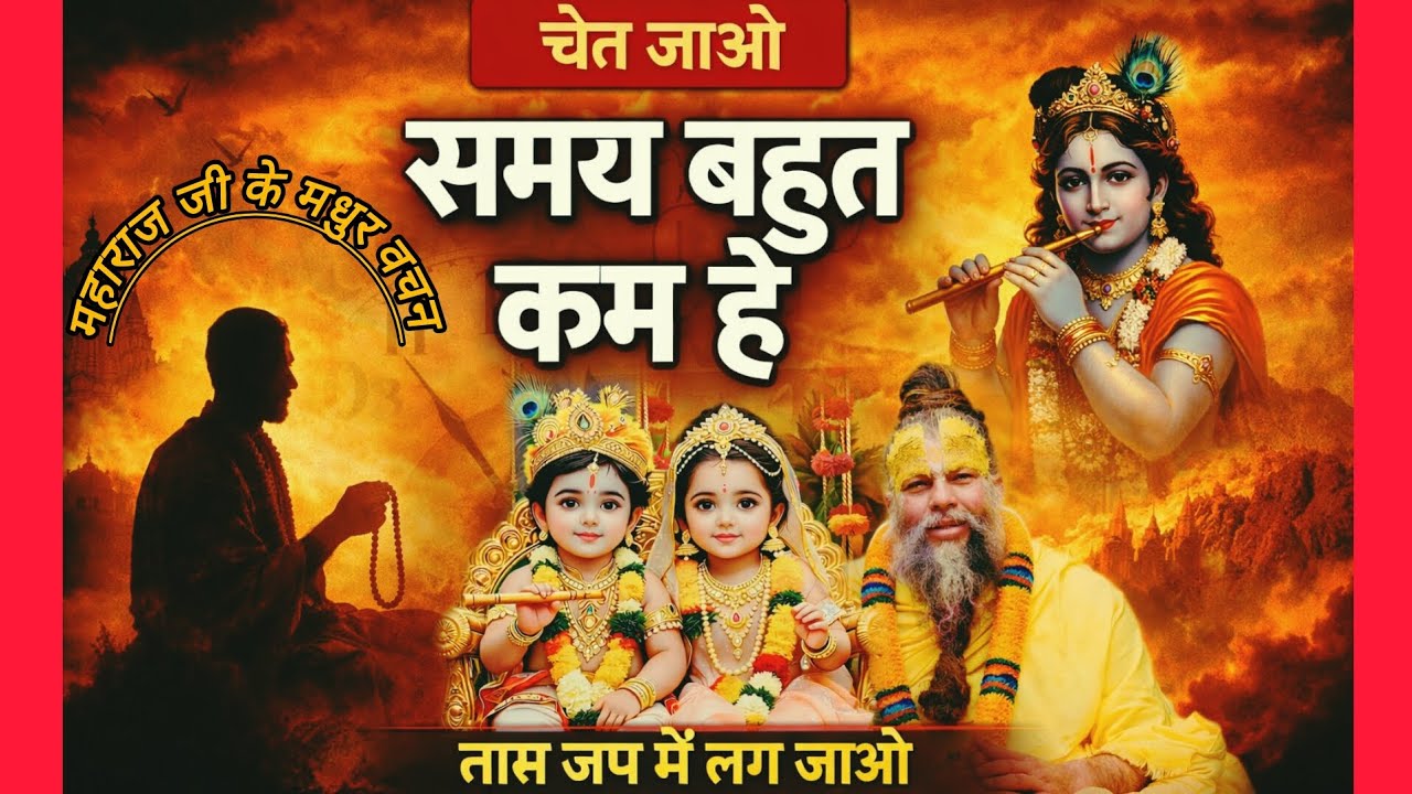  चेत जाओ! समय बहुत कम है, नाम जप में लग जाओ