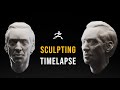 Portrait of Nicolas Cage in Zbrush