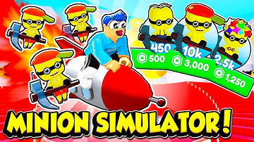 I Bought ALL EXCLUSIVES And ROCKET GAMEPASS In Minion Simulator!