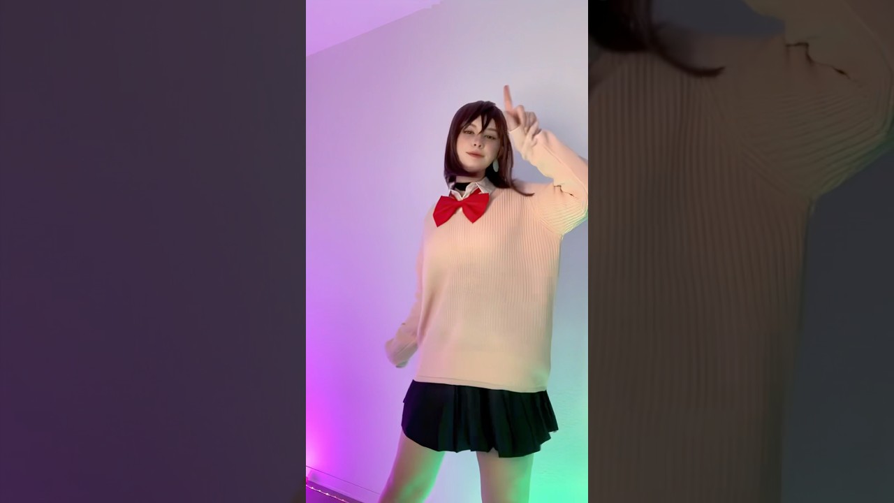 💚💚💚 #cosplay #momoayase #momo #dandandan #dance #anime #tiktok #shorts