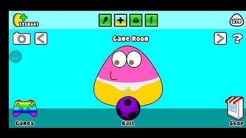 Pou Mod Game And Gameplay Part 4 | Android Mobile Games No Level 1000 | Landscape Mode