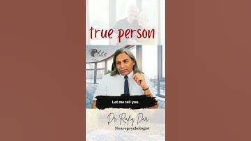 True Person || Dr Rafiq Dar
