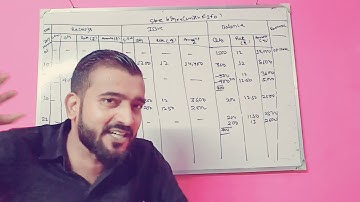 #CSTX# Costing #Store ledger #FIFO(Return of Material ) #LIFO