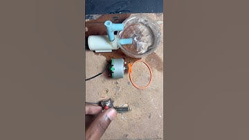 How to run mini water pump from coreless drone motor
