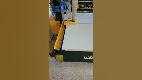 Feedback of ELE 2130 CNC Router Cutting a Wooden Board from a Saint Kitts and Nevis Client