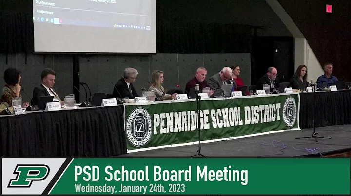 January 24th, 2023 - PSD School Board Meeting