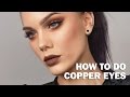 Copper Eyes - Linda Hallberg Make up tutorials