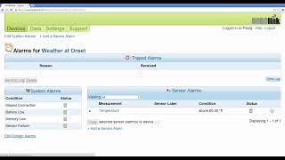 How to set up a missed connection alarm in HOBOlink