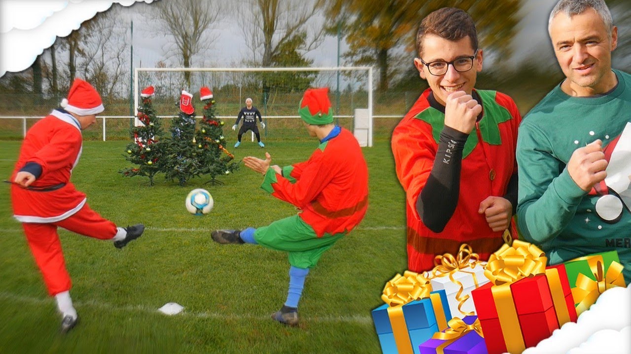 NOËL/CHRISTMAS FOOTBALL CHALLENGES ! YouTube