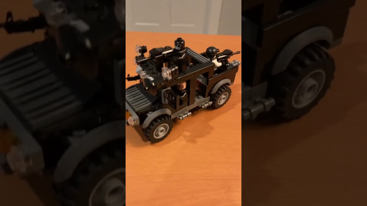 Lego Ghost Special Operations Humvee (Modified Battle Brick Set)
