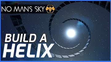 Build a HELIX in No Mans Sky - Glitch Building Techniques Guide by Beeblebum