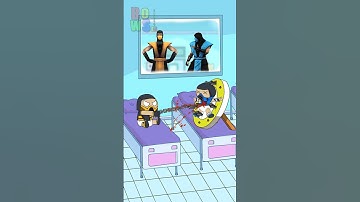 Baby Scorpion Vs  Sub Zero Bowser12345 #mortalkombat #scorpion #subzerovsscorpion  #short #shorts