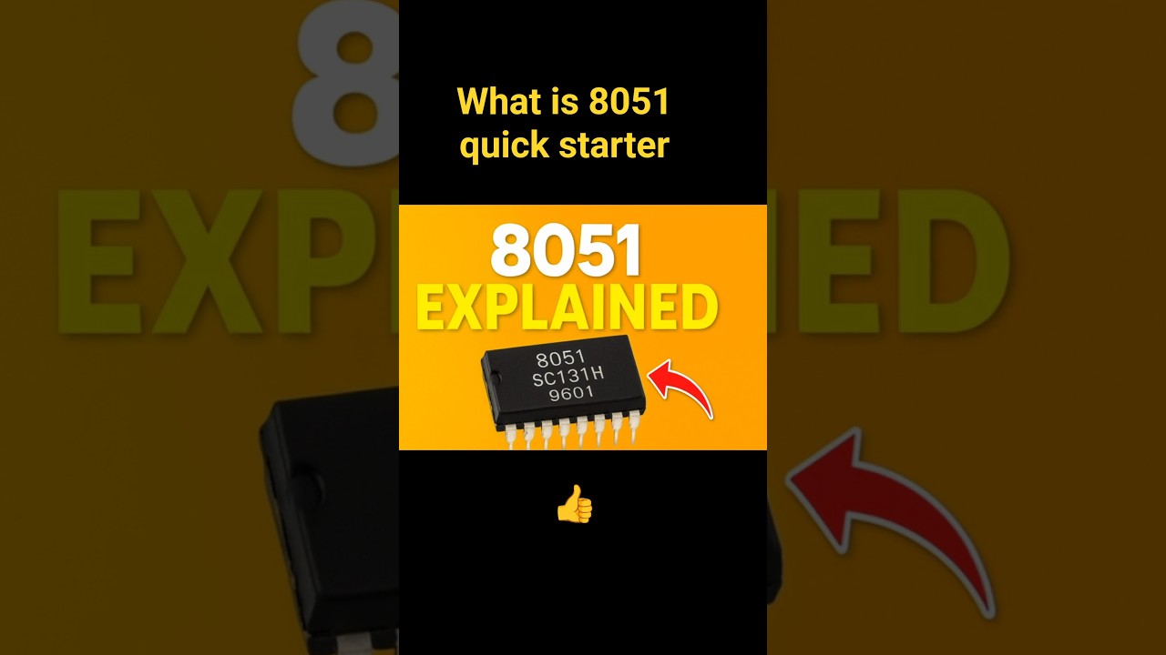What is 8051? | Simple Explanation for Beginners
