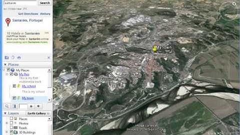 Create a track Google Earth