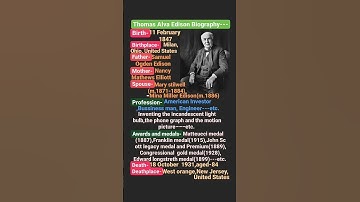 Thomas Alva Edison