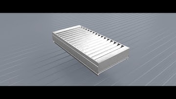 MatrixVent natural ventilator exploded view 3D model