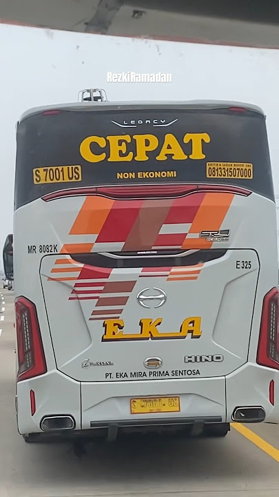 Nguber bus Eka di Tol Transjawa ‼️#huntingbus #busmania
