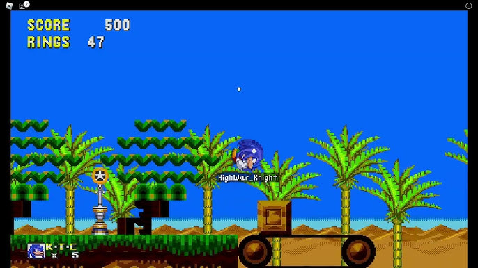 Classic Sonic Simulator  Boiling Barrage Zone Act 2 (by tommyay66