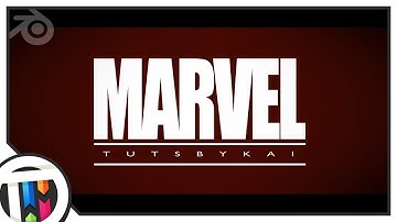 Marvel Intro recreated in Blender