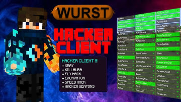 ULTIMATE WURST HACK CLIENT FOR MOJO AND POJAVLAUNCHER 1.21.10