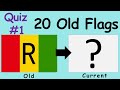 Old Flags Quiz (Part 1) : Can you name the countries from their old flags?