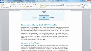Waiting Line Simulation Model
