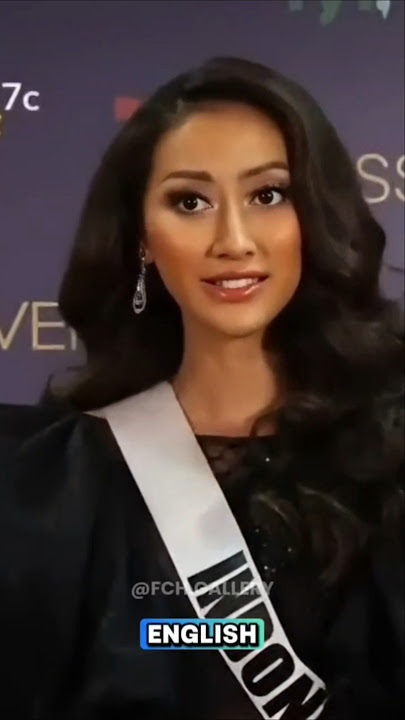 Ayuma x Telemundo at interview#missuniverse 2020 #pageant #puteriindonesia #fypシ゚viral