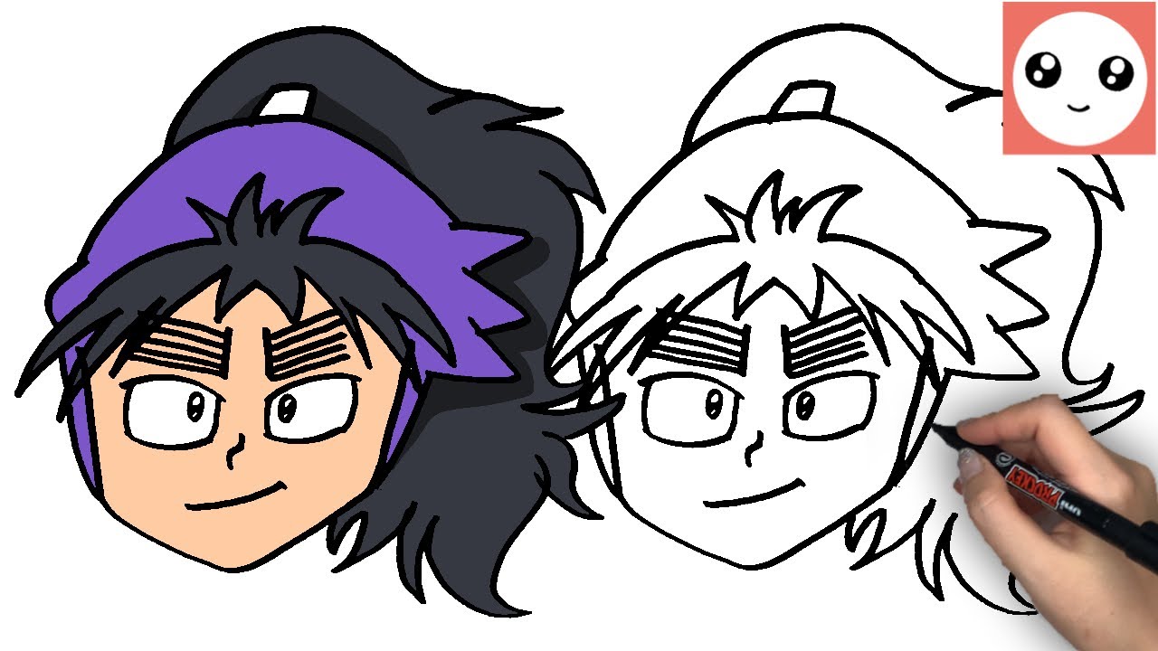 忍たま5年生の久々知兵助のかきかた - YouTube