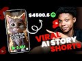 How To Make 10 VIRAL AI Generated Story Shorts in 3 Minutes using AI