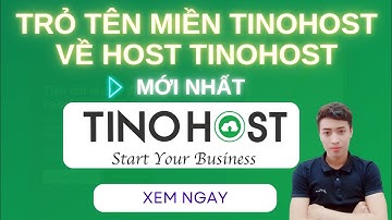 Trỏ tên miền Tinohost về Host Tinohost